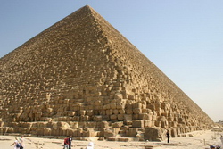 Grande pyramide de Gizeh (Egypte)